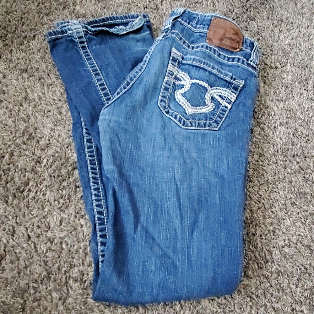 Buckle Brand Big Star Remy style low cut jeans